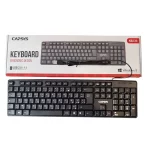 Clavier-Capsys-KB236-USB-2.0-Azerty-Noir-Cable-1.3m
