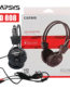 Casque filaire CAPSYS HD-808 106db longueur de fil 2m