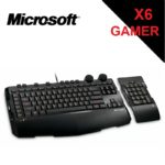 MICROSOFT Sidewinder-X6 Clavier Gamer filaire Rétro-éclairage Pavé numérique détachables image #01