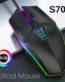 Souris Standard filaire S700 RGB USB image #01