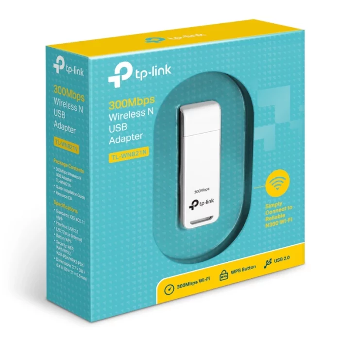 Adaptateur USB WiFi TP-Link N300Mbps TL-WN821N image #04