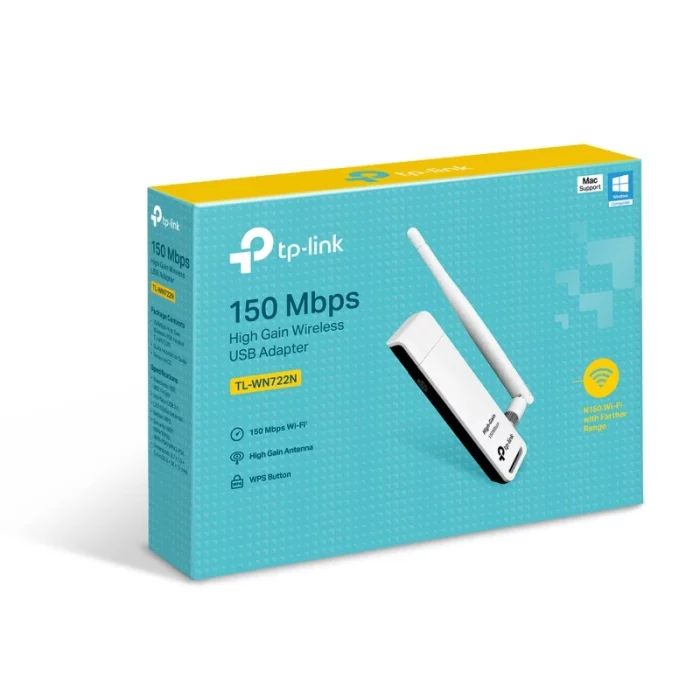 Adaptateur USB Wifi TP-Link TL-WN722N 150Mbps image #03