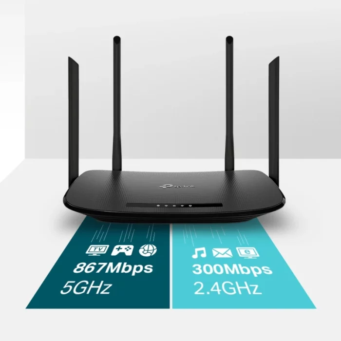 Modem Routeur WiFi TP-Link AC1200 VR300 VDSL/ADSL - speedmaxcomputer