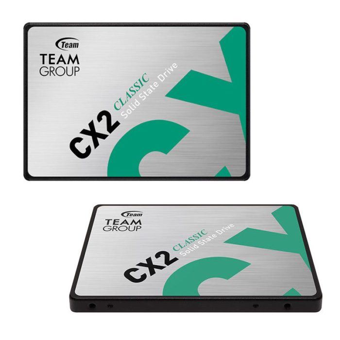 Disque SSD 512GB TeamGroup CX2 3D NAND 6GBs image #02