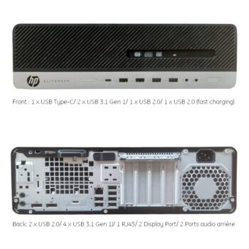 HP EliteDesk 800 G3 I5-6400 & I3-3100T 4Go 500 HDD image #02