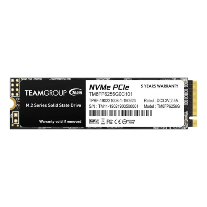 SSD NVMe TeamGroup 256GB MP33 PCIe Gen3