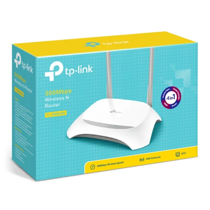 Routeur TP-Link TL-WR840N 300Mbps 4en1 (2 antennes) image #05