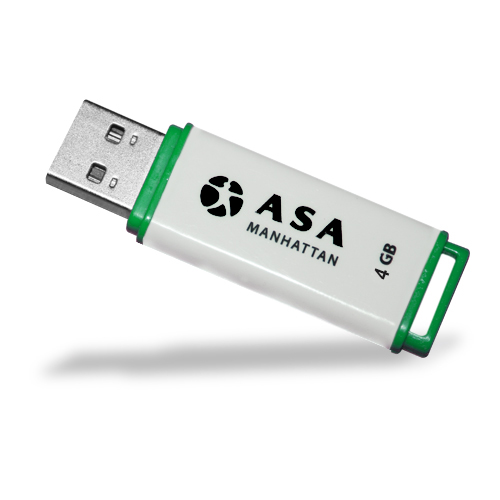 Asa flash Disque 4GO Flash Disque ASA MANHATTAN 4 GB – Image 1