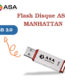 Flash Disque ASA MANHATTAN 16 GB avec indicateur led
