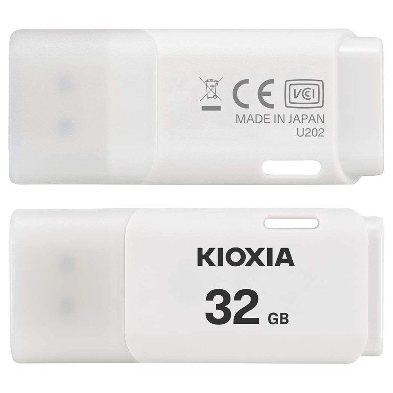 Flash disque Kioxia 32GB USB2.0 TransMemory U202 Blanc image #02