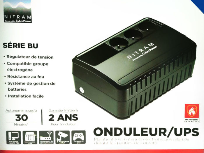 Onduleur Nitram BU600E – Image 1
