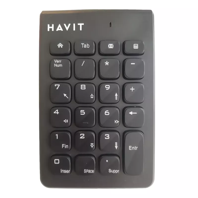 Mini clavier numerique KB223G HAVIT Sans fil image #01