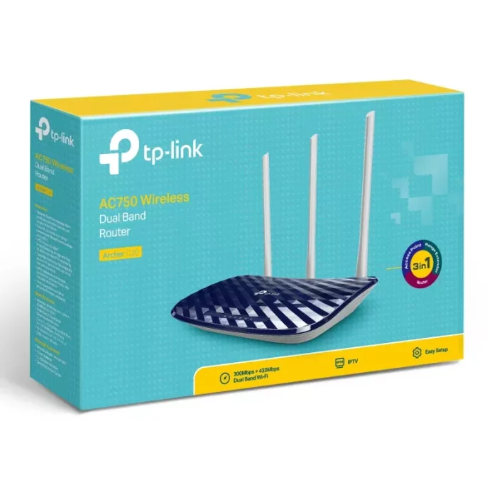Routeur AC750 Archer C20 TP-Link Dual Band 433Mbps image #05