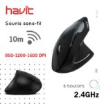 Souris sans-fil Havit MS550GT 2.4GHz 6 boutons 800-1200-1600dpi image #01