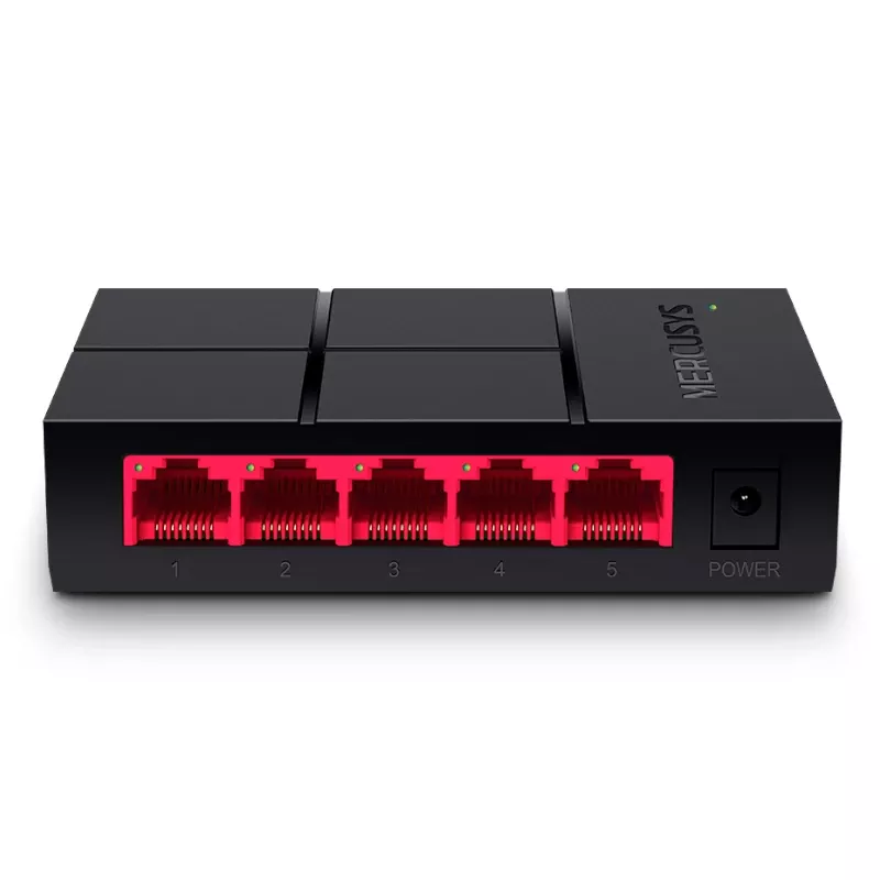 Switch Mercusys MS105G 5-ports 10-100-1000 Mbps image #01