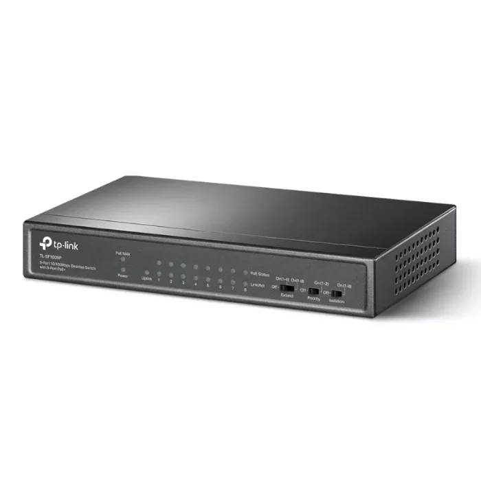 Switch PoE 9-Ports TP-Link TL-SF1009P 10-100Mbps image #03