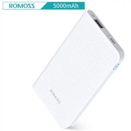 Power Bank 5000mAh Romoss Sense Mini White image #02