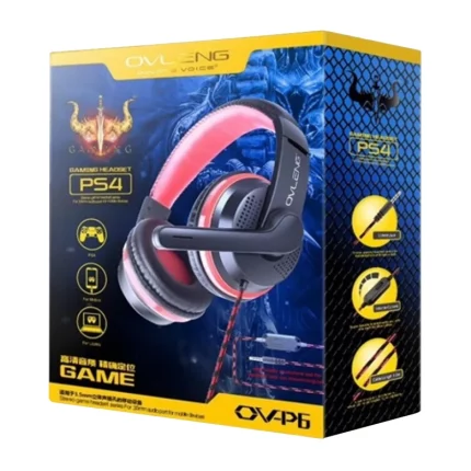 Casque Gaming Ovleng OV-P6 pour téléphone et PC image 01