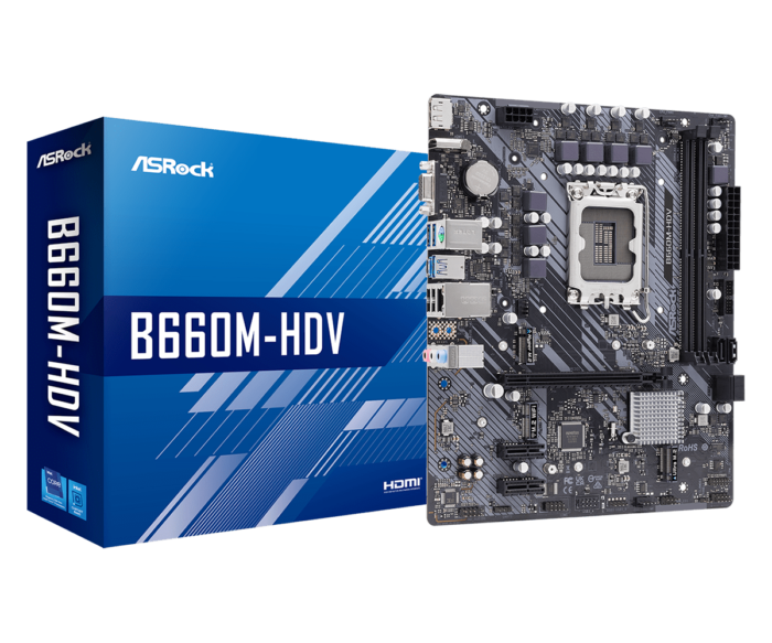 Carte mère ASRock B660M-HDV intel®14 image 1