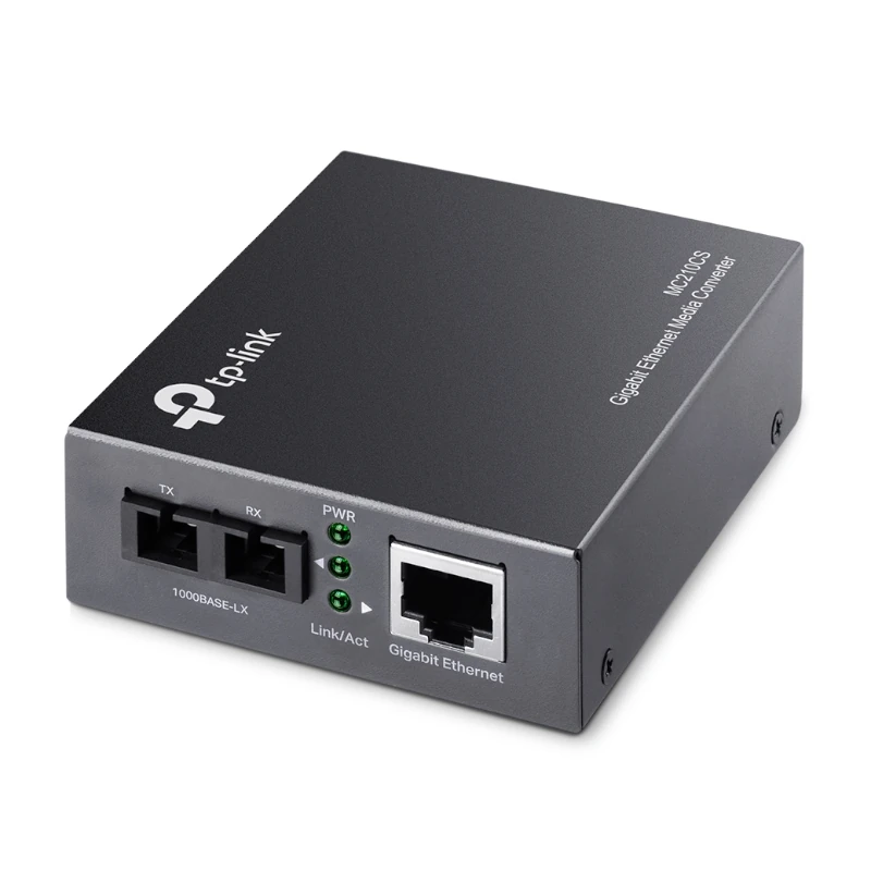 Convertisseur Fibre-optique Ethernet (RJ45) MC210CS IMAGE 1