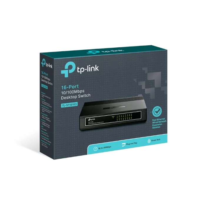 Switch TP-Link TL-SF1016D 16-Port 10100Mbps image 4