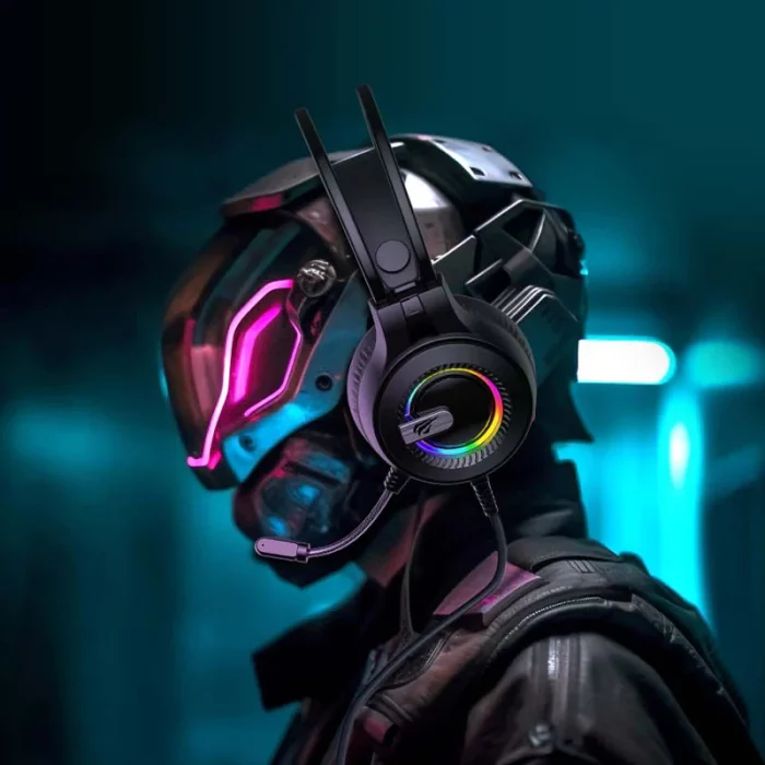 Casque Gaming Havit RGB H2040D 3.5mm image 06