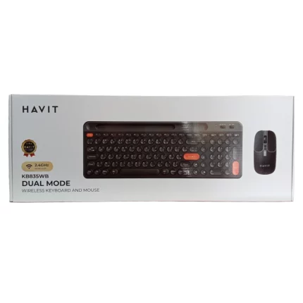Combo Clavier Souris KB835WB Havit Sans fil 2.4GHz image 01