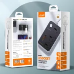 Multiprise Ldnio 3 prises 220V 4 prises USB SC3412 2500W 10A image 07