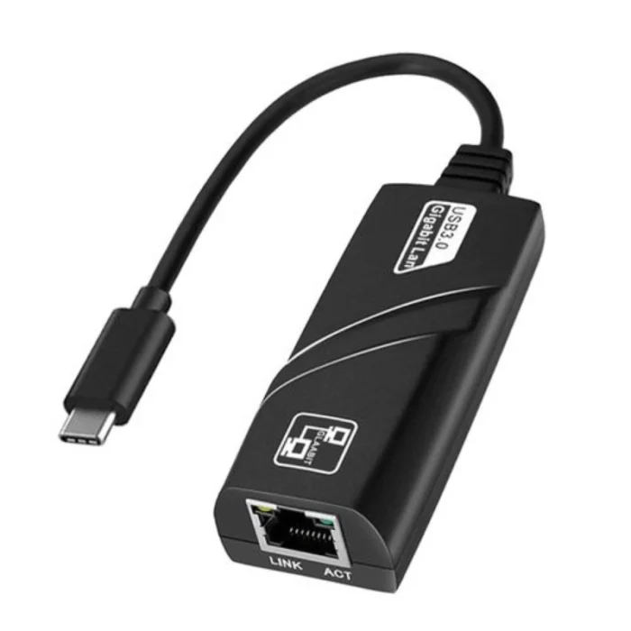 Adaptateur Protech TYPE C 3.1 vers RJ45 Gigabit 01