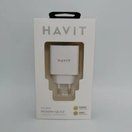 Chargeur HAVIT UC111 PD PD20W + QC3.0 01