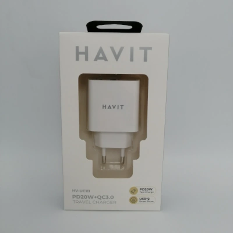 Chargeur HAVIT UC111 PD PD20W + QC3.0 01