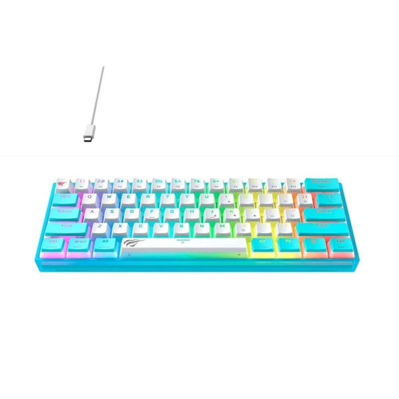 Clavier mecanique HAVIT KB903L Bleu Gaming 02
