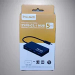 HUB Pro tech USB C 3.1 4 ports USB 3.0 01