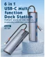 Hub SIYOTEAM DS‑16H USB‑C 6‑en‑1 01