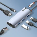 Hub SIYOTEAM DS‑16H USB‑C 6‑en‑1 03