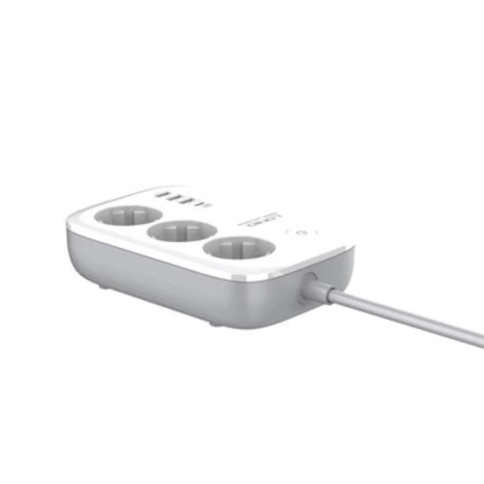 Multiprise SIYOTEAM SEW3452 3 prises et 4 ports USB 03