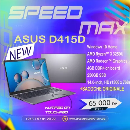 Laptop Asus D415DA 14 Ryzen™ 3 3250 4Go 256Go 01