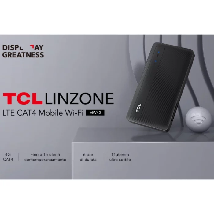 Modem routeur Wi Fi 4G portable TCL MW42V 2