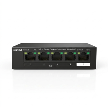 Switch PoE Gigabit 4 Ports Tenda TEG1105P-4-63W Compact