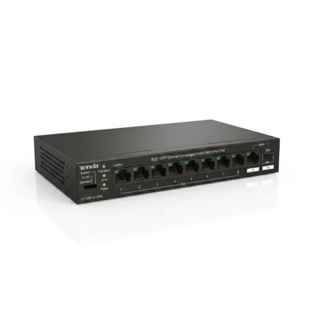 Switch PoE 8 ports Gigabit Tenda 120Walbqhqalbqhqalbq