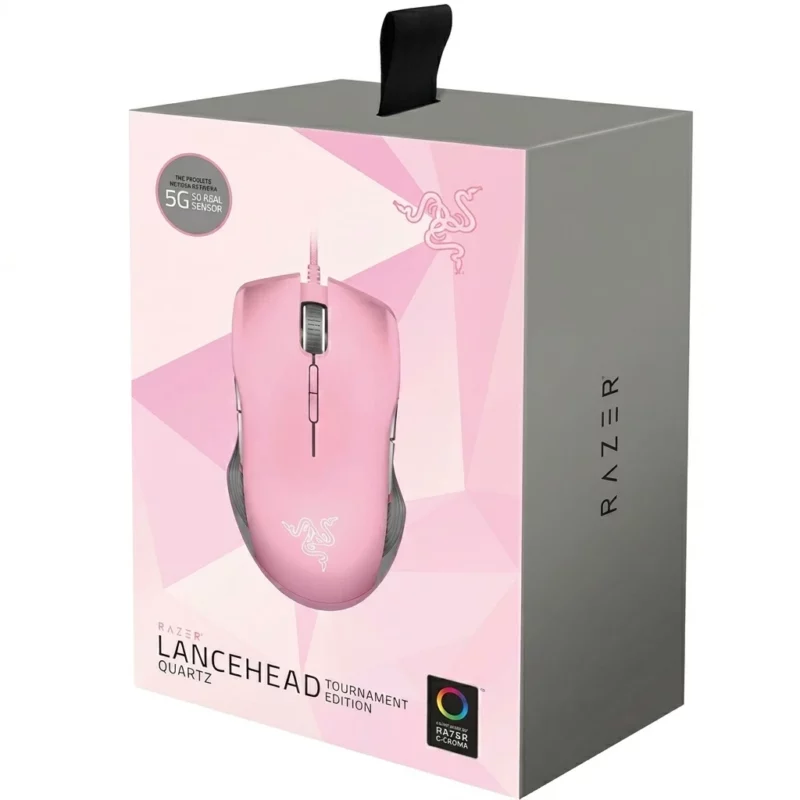 souris gaming razer lancehead tournament edition quartz ambidextre