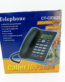 Téléphone Fixe CT-CID525 avec écran LCD, fonction Caller ID et mémoire d'appels pour bureau, commerce et utilisation professionnelle.