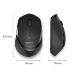 souris sans fil logitech m330 silent ergonomique
