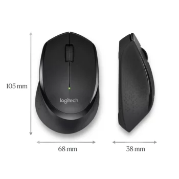 souris sans fil logitech m330 silent ergonomique