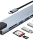 Hub Combo Multiport 8-en-1 Type-C avec HDMI, Ethernet RJ45, USB 3.0, SD, MicroSD et Power Deliveryl703evl703evl703