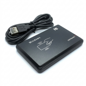 lecteur carte rfid r30 usb sans contact bureau noir