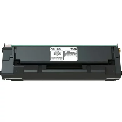 toner deli t108 noir cartouche laser