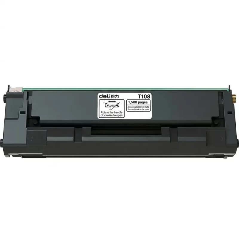 toner deli t108 noir cartouche laser