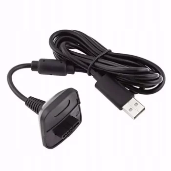 Câble manette Xbox 360 USB pour recharge et jeu simultané