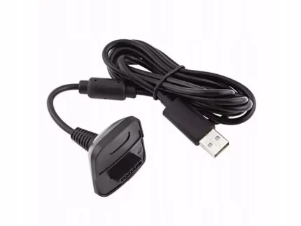 Câble manette Xbox 360 USB pour recharge et jeu simultané
